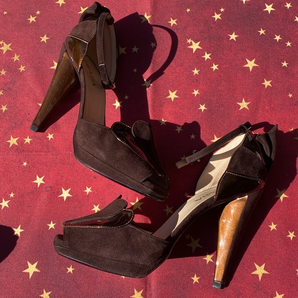 Prada structural Deco heels, Strap Sandals, Vintage - Picture 14 of 16